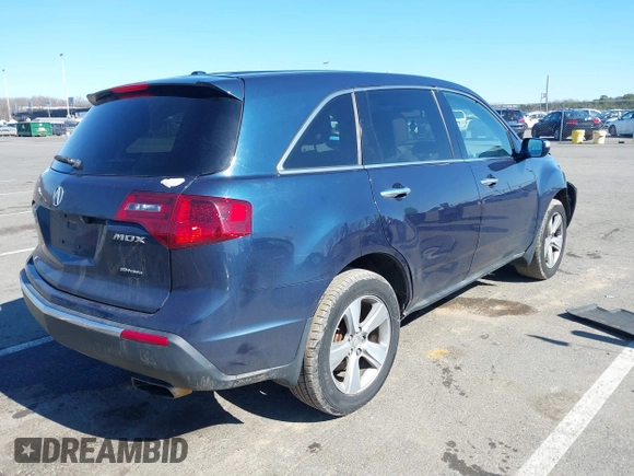 2012 Acura MDX Tech Pkg with VIN 2HNYD2H39CH521469, listed as a IAAI auction lot 41759153 with 161,466 mi miles. Bid and sale history available at carsss.com. Image 4.