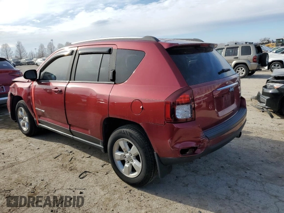 2015 Jeep Compass Sport with VIN 1C4NJCBA7FD190830, listed as a Copart auction lot 42603064 with 106,758 mi miles and Salvage Title. Bid and sale history available at DreamBid. Image 2.