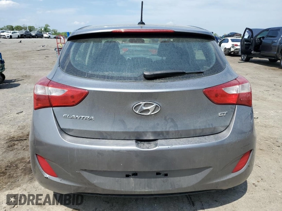 2016 Hyundai Elantra with VIN KMHD35LH1GU325584, listed as a Copart auction lot 55480185 with 180,173 mi miles and Salvage Title. Bid and sale history available at DreamBid. Image 6.