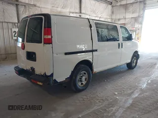 2013 Chevrolet Express Cargo Van with VIN 1GCWGFCA0D1156858, listed as a IAAI auction lot 42095785 with 223,413 mi miles. Bid and sale history available at carsss.com. Image 4.