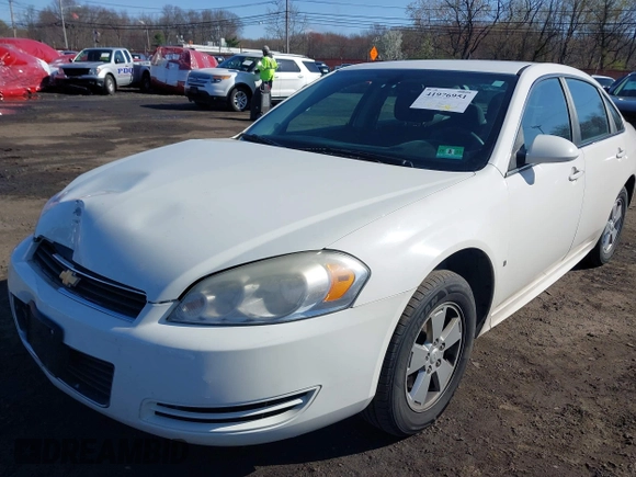 2009 Chevrolet Impala LT with VIN 2G1WT57K491273474, listed as a IAAI auction lot 41976951 with 119,587 mi miles and . Bid and sale history available at DreamBid. Image 13.