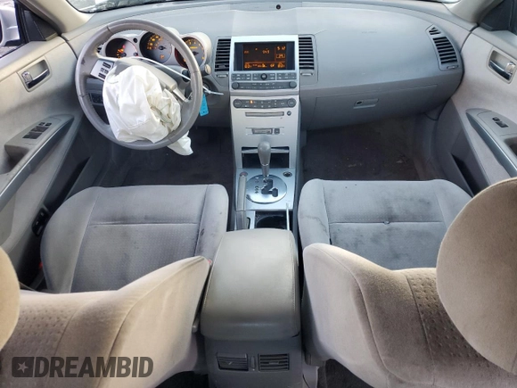 2005 Nissan Maxima 3.5 SE with VIN 1N4BA41E35C875141, listed as a Copart auction lot 45846235 with 185,415 mi miles and Salvage Title. Bid and sale history available at carsss.com. Image 8.
