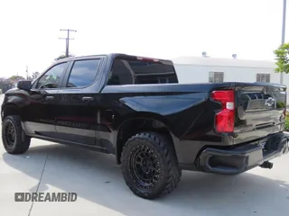 2022 Chevrolet Silverado 1500 Custom with VIN 3GCPABEKXNG501062, listed as a Copart auction lot 53726675 with 37,880 mi miles and Salvage Title. Bid and sale history available at DreamBid. Image 4.