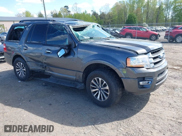 2017 Ford Expedition XLT z VIN 1FMJU1HT5HEA61173, wystawiony jako IAAI lot #42053877 z przebiegiem 177 514 mil mil oraz . Historia ofert i sprzedaży dostępna na DreamBid. Obrazek 1.