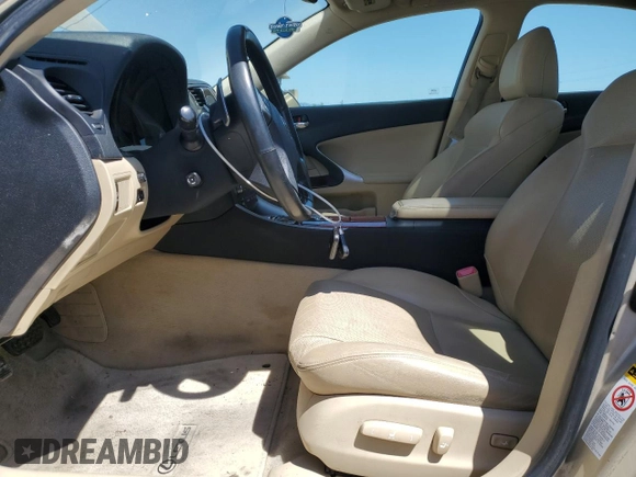 2006 Lexus IS 350 z VIN JTHBE262865002636, wystawiony jako Copart lot #59019725 z przebiegiem 159 559 mil mil oraz Czysty tytuł • Clean title. Historia ofert i sprzedaży dostępna na DreamBid. Obrazek 7.