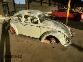 1963 Volkswagen Beetle with VIN 5519054, listed as a Copart auction lot 82122814 with 22,143 mi miles and Clean Title. Bid and sale history available at DreamBid. Image 4.