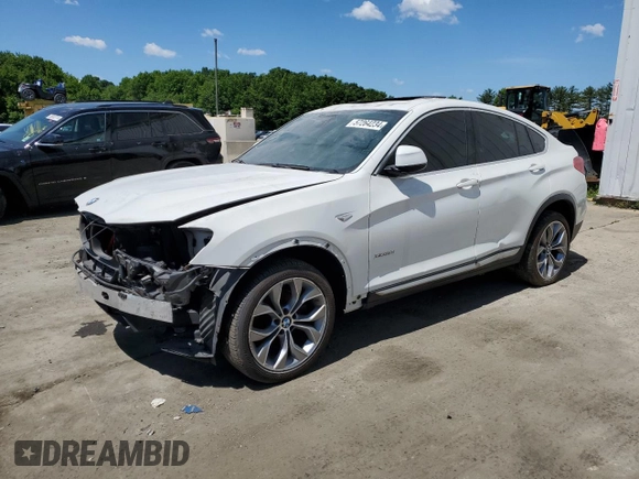 2018 BMW X4 xDrive28i with VIN 5UXXW3C50J0Y66156, listed as a Copart auction lot 57264234 with 0 mi miles and Clean Title. Bid and sale history available at carsss.com. Image 1.