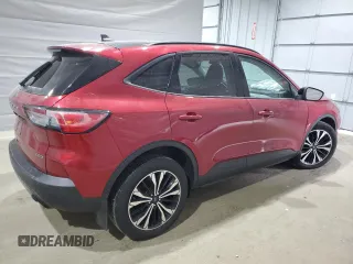 2021 Ford Escape SE Hybrid with VIN 1FMCU9BZ5MUB12370, listed as a Copart auction lot 57591475 with 52,799 mi miles and Salvage title. Bid and sale history available at DreamBid. Image 3.
