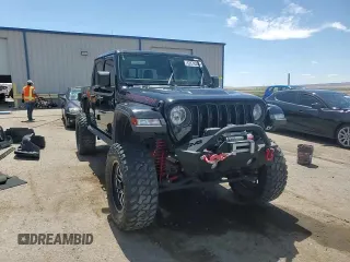 2020 Jeep Gladiator Rubicon z VIN 1C6JJTBG8LL154950, wystawiony jako Copart lot #53676205 z przebiegiem 22 999 mil mil oraz Szkoda całkowita • Salvage title. Historia ofert i sprzedaży dostępna na DreamBid. Obrazek 14.