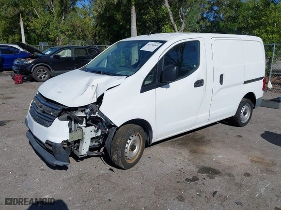 2015 Chevrolet City Express Cargo Van LS with VIN 3N63M0YN6FK699568, listed as a IAAI auction lot 41856848 with 69,231 mi miles. Bid and sale history available at carsss.com. Image 2.
