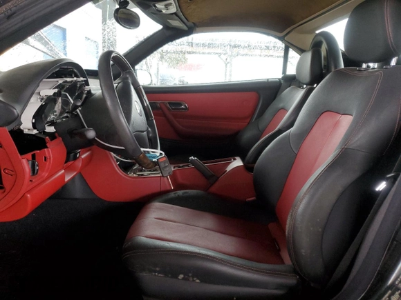 2001 Mercedes-Benz SLK-Class with VIN WDBKK65F51F206737, listed as a Copart auction lot 47884645 with 41,331 mi miles and Salvage Title. Bid and sale history available at carsss.com. Image 7.