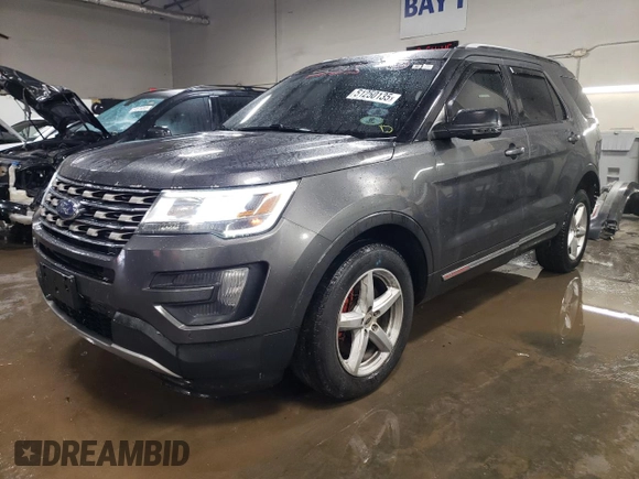 2016 Ford Explorer XLT with VIN 1FM5K8D84GGA10090, listed as a Copart auction lot 51250135 with 199,512 mi miles and Salvage Title. Bid and sale history available at carsss.com. Image 1.