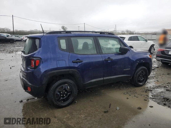 2018 Jeep Renegade Sport with VIN ZACCJBAH4JPH14249, listed as a Copart auction lot 52850475 with 82,891 mi miles and Clean Title. Bid and sale history available at carsss.com. Image 3.