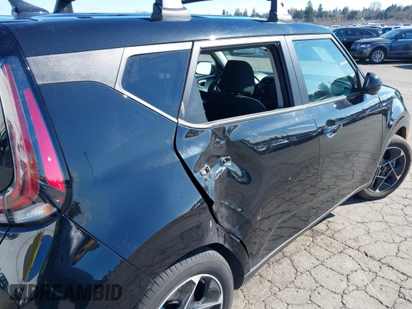 2023 Kia Soul EX with VIN KNDJ33AU0P7893724, listed as a IAAI auction lot 41706972 with 8,030 mi miles. Bid and sale history available at carsss.com. Image 18.