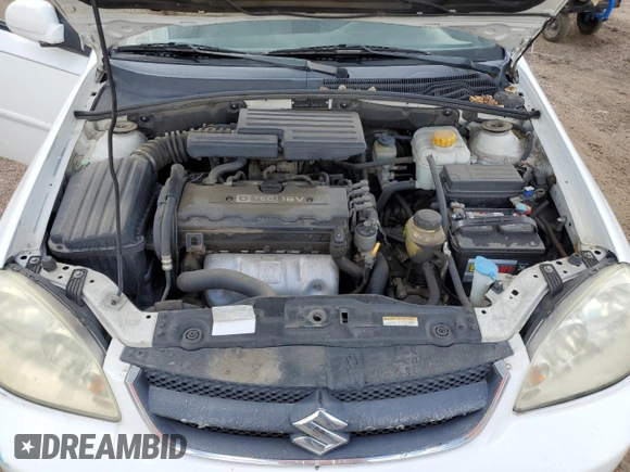 2006 Suzuki Forenza z VIN KL5JD56Z86K350488, wystawiony jako Copart lot #67422784 z przebiegiem 125 251 mil mil oraz Czysty tytuł • Clean title. Historia ofert i sprzedaży dostępna na DreamBid. Obrazek 11.