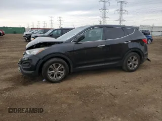 2014 Hyundai Santa Fe z VIN 5XYZTDLB2EG147120, wystawiony jako Copart lot #53194575 z przebiegiem 148 026 mil mil oraz Szkody całkowita. Historia ofert i sprzedaży dostępna na DreamBid. Obrazek 1.
