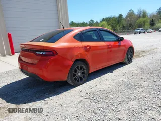 2015 Dodge Dart SXT with VIN 1C3CDFBB0FD310819, listed as a IAAI auction lot 41876558 with 138,502 mi miles. Bid and sale history available at carsss.com. Image 4.