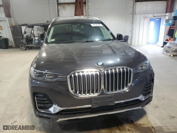 2019 BMW X7 xDrive40i with VIN 5UXCW2C59KL088447, listed as a Copart auction lot 54195265 with 74,390 mi miles and Clean Title. Bid and sale history available at carsss.com. Image 5.