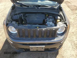 2017 Jeep Renegade Latitude with VIN ZACCJBBB2HPE66958, listed as a Copart auction lot 57961435 with 154,393 mi miles and Salvage title. Bid and sale history available at DreamBid. Image 11.