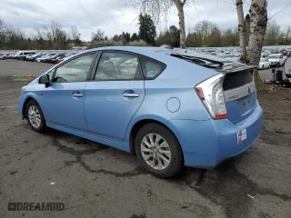 2014 Toyota Prius Plug-In with VIN JTDKN3DP7E3049348, listed as a Copart auction lot 50958045 with 79,610 mi miles and Salvage Title. Bid and sale history available at carsss.com. Image 2.
