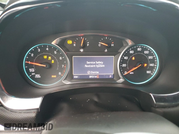 2022 Chevrolet Traverse RS with VIN 1GNEVJKW9NJ132407, listed as a Copart auction lot 72622014 with 89,314 mi miles and Salvage title. Bid and sale history available at DreamBid. Image 9.