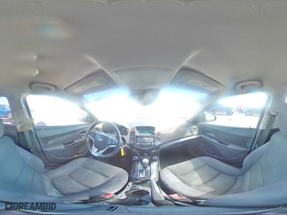 2013 Chevrolet Cruze 1LT with VIN 1G1PC5SB2D7321481, listed as a Copart auction lot 49504795 with 143,650 mi miles and Salvage Title. Bid and sale history available at carsss.com. Image 14.