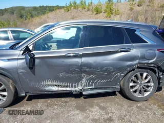 2020 Infiniti QX50 Essential with VIN 3PCAJ5M1XLF101179, listed as a IAAI auction lot 41761070 with 76,662 mi miles and . Bid and sale history available at DreamBid. Image 14.