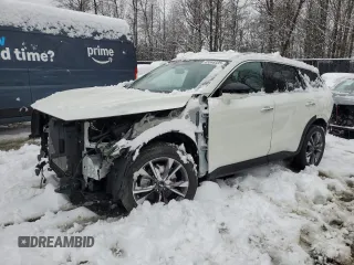 2022 Infiniti QX60 Luxe with VIN 5N1DL1FS9NC339008, listed as a Copart auction lot 45048335 with 42,874 mi miles and Salvage title. Bid and sale history available at DreamBid. Image 1.