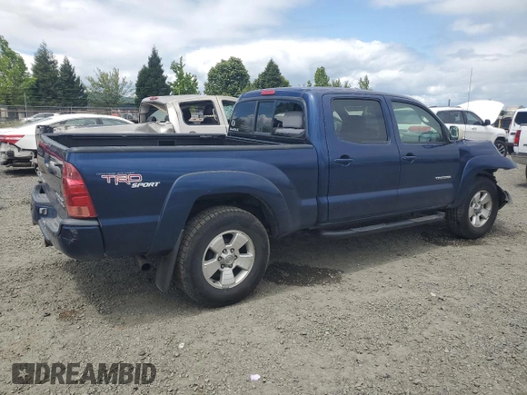 2005 Toyota Tacoma PreRunner with VIN 5TEKU72N55Z098139, listed as a Copart auction lot 57266715 with 144,890 mi miles and Salvage title. Bid and sale history available at DreamBid. Image 3.