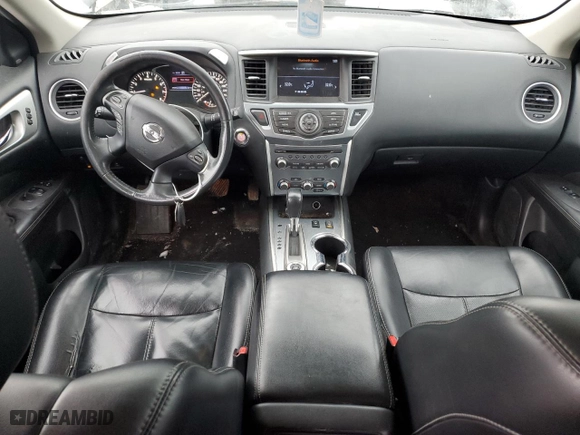 2017 Nissan Pathfinder S with VIN 5N1DR2MMXHC690751, listed as a Copart auction lot 85659354 with 278,727 mi miles and Salvage Title. Bid and sale history available at carsss.com. Image 8.