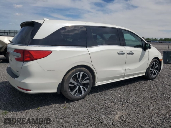 2019 Honda Odyssey Touring z VIN 5FNRL6H80KB501681, wystawiony jako Copart lot #58814945 z przebiegiem 105 287 mil mil oraz Szkoda całkowita • Salvage title. Historia ofert i sprzedaży dostępna na DreamBid. Obrazek 3.
