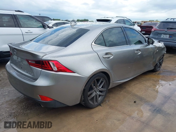 2015 Lexus IS 250 with VIN JTHCF1D28F5022738, listed as a IAAI auction lot 42487636 with 104,789 mi miles and . Bid and sale history available at DreamBid. Image 4.