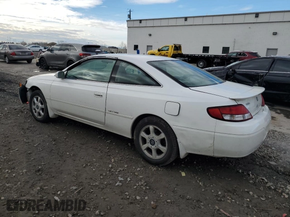 2001 Toyota Solara SE with VIN 2T1CF22P21C482284, listed as a Copart auction lot 85504764 with 151,720 mi miles and Salvage Title. Bid and sale history available at carsss.com. Image 2.