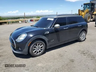 2017 MINI Clubman Cooper with VIN WMWLU1C5XH2C41871, listed as a Copart auction lot 61709154 with 87,570 mi miles and Salvage Title. Bid and sale history available at carsss.com. Image 1.