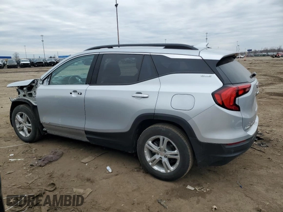 2020 GMC Terrain SLE with VIN 3GKALMEV1LL294768, listed as a Copart auction lot 46607845 with 51,230 mi miles and Salvage Title. Bid and sale history available at DreamBid. Image 2.