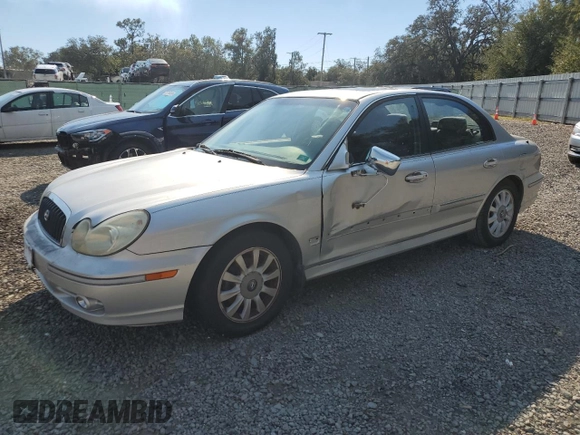 2005 Hyundai Sonata GLS with VIN KMHWF35HX5A150770, listed as a Copart auction lot 75545824 with 0 mi miles and Non Repairable. Bid and sale history available at carsss.com. Image 1.