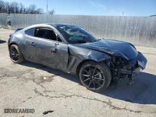 2023 Toyota GR86 Premium with VIN JF1ZNBF10P8761956, listed as a Copart auction lot 47952135 with 15,300 mi miles and Salvage Title. Bid and sale history available at carsss.com. Image 4.
