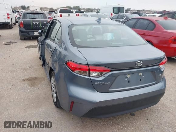 2024 Toyota Corolla LE with VIN 5YFB4MDE0RP210806, listed as a IAAI auction lot 41596052 with 6,340 mi miles. Bid and sale history available at carsss.com. Image 3.