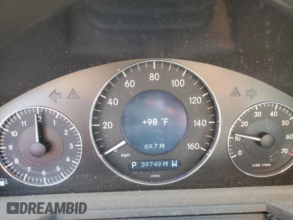 2003 Mercedes-Benz E 500 with VIN WDBUF70JX3A251011, listed as a Copart auction lot 78306784 with 39,749 mi miles and Non Repairable. Bid and sale history available at DreamBid. Image 9.