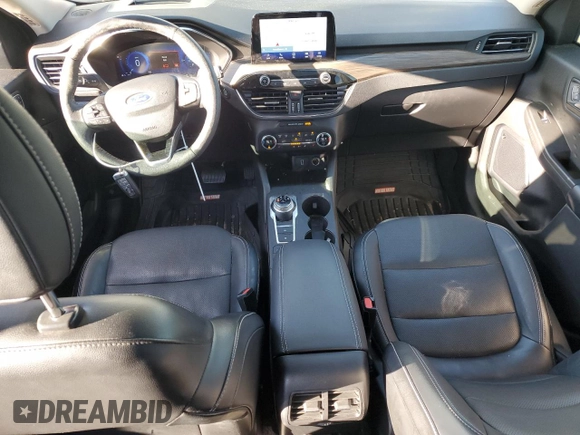 2020 Ford Escape Titanium Hybrid with VIN 1FMCU0DZ5LUA54462, listed as a Copart auction lot 76230694 with 32,698 mi miles and Salvage title. Bid and sale history available at DreamBid. Image 8.