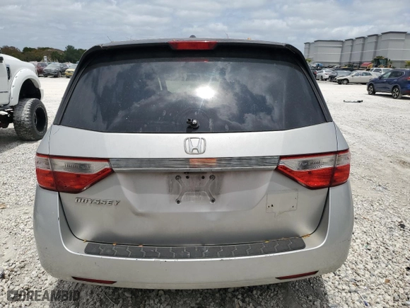 2012 Honda Odyssey EX-L with VIN 5FNRL5H66CB008615, listed as a Copart auction lot 54242125 with 190,267 mi miles and Clean Title. Bid and sale history available at carsss.com. Image 6.
