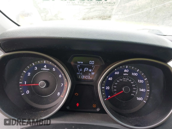 2016 Hyundai Elantra SE with VIN 5NPDH4AE6GH721951, listed as a IAAI auction lot 42656842 with 113,403 mi miles and . Bid and sale history available at DreamBid. Image 7.