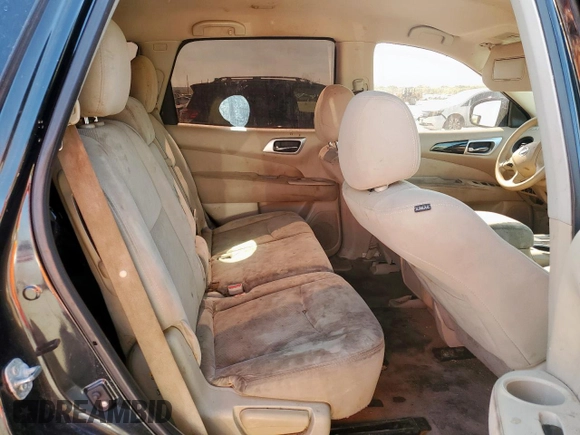 2015 Nissan Pathfinder S z VIN 5N1AR2MN9FC605293, wystawiony jako Copart lot #58082835 z przebiegiem 182 550 mil mil oraz Czysty tytuł • Clean title. Historia ofert i sprzedaży dostępna na DreamBid. Obrazek 11.