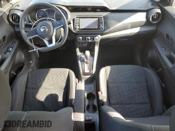 2021 Nissan Kicks S with VIN 3N1CP5BV8ML523079, listed as a Copart auction lot 48264935 with 82,934 mi miles and Salvage Title. Bid and sale history available at DreamBid. Image 8.