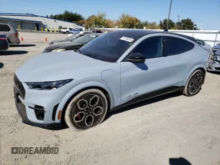 2024 Ford Mustang Mach-E GT with VIN 3FMTK4SX6RMA19098, listed as a Copart auction lot 75756344 with 2,862 mi miles and Salvage Title. Bid and sale history available at DreamBid. Image 1.
