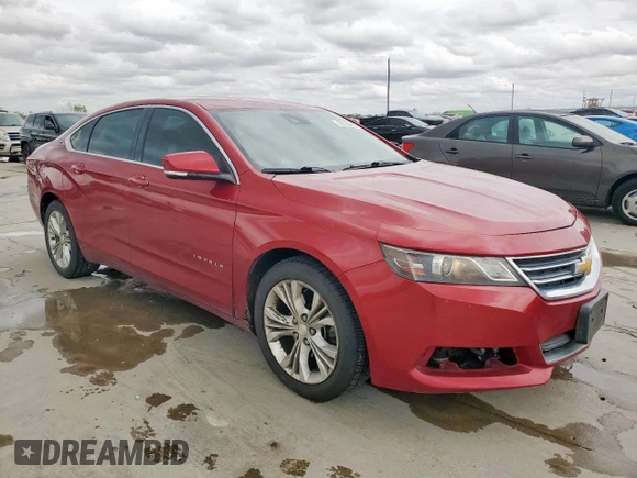 2014 Chevrolet Impala LT with VIN 1G1115SL8EU122166, listed as a Copart auction lot 50755295 with 112,386 mi miles and Clean title. Bid and sale history available at DreamBid. Image 4.