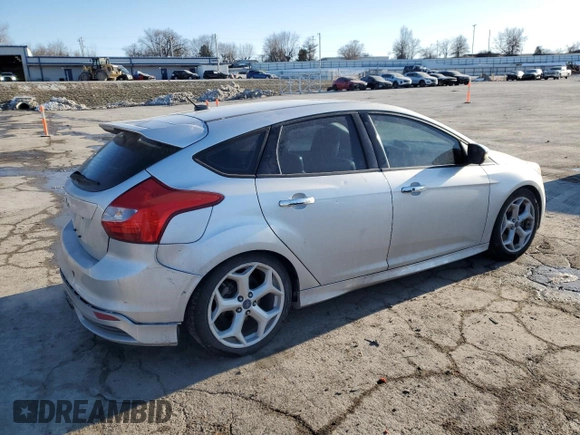 2014 Ford Focus ST with VIN 1FADP3L91EL399487, listed as a Copart auction lot 42525115 with 115,352 mi miles and Salvage Title. Bid and sale history available at carsss.com. Image 3.