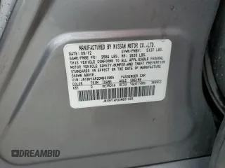 2013 Infiniti M with VIN JN1BY1AR2DM601965, listed as a Copart auction lot 62014215 with 134,047 mi miles and Salvage title. Bid and sale history available at DreamBid. Image 12.