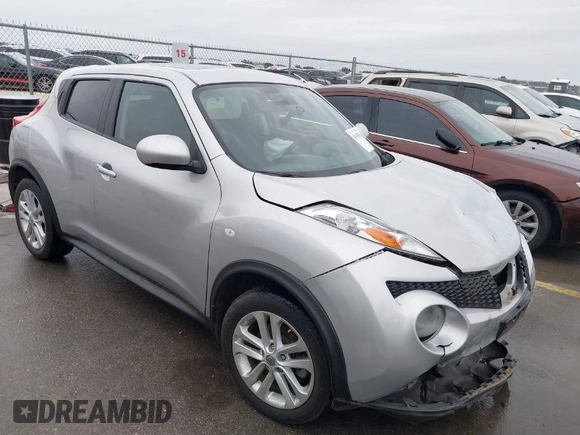 2013 Nissan Juke SV with VIN JN8AF5MR7DT224111, listed as a IAAI auction lot 41436303 with 102,432 mi miles. Bid and sale history available at carsss.com. Image 1.