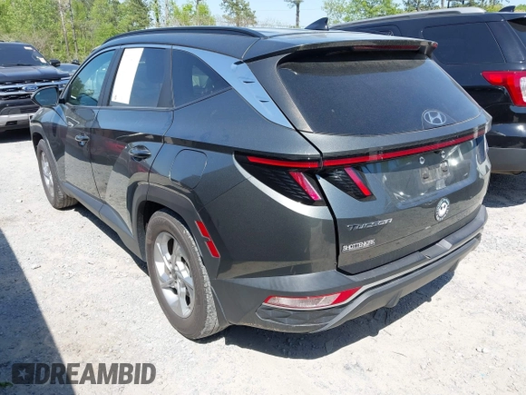 2022 Hyundai Tucson SEL with VIN 5NMJB3AEXNH144592, listed as a IAAI auction lot 42037487 with 75,651 mi miles and . Bid and sale history available at DreamBid. Image 3.